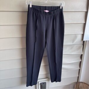 Lilly Pulitzer Womens Pants Medium‎ Black Leggings Pull On Stretch Knit